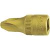 Hazet 8506-Ph2 Inserto Chiave a Bussola per Giraviti, Oro, Attacco Quadro, Cavo, 6.3 mm 1/4 di Pollice