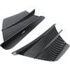 ACOGEDO Coppia Alette Laterali Aerodinamiche per Moto Supporti per Ali per Carenatura in Fibra di Carbonio Universali per Bici Sportive
