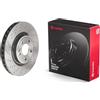 Brembo 09.B807.51 - Disco Freno con Verniciatura UV (Set di 1) - Anteriore