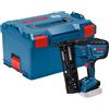 Bosch Professional 18V System Chiodatrice legno GNH 18V-64-2 M (azion.sing./a contatto,idonea per i seguenti chiodi: 32-64 mm,16 GA (1,6mm) e ang. caricatore da 20°, L-BOXX, senza batt./caricabatt.)