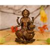 Collectible India Statua della dea Indiana Lakshmi Idol indù della dea Laxmi, Decorazione per casa e Ufficio (Dimensioni 8 cm x 5 cm)