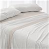Burrito Blanco | Completo Lenzuola | Letto da 135 cm. (+Misure Disponibili) | Design 549 | Colore Beige (135 x 190/200 cm)