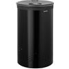 Brabantia Laundry Bin 60L, Plastic Lid, Matt Black
