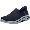 Skechers Go Walk Arch Fit 2.0 Scarpe da Ginnastica Nere da Uomo - EUR 45.5