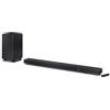Sharp HT-SBW55121(BK) Soundbar 5.1.2 Dolby Atmos/DTS:X con subwoofer wireless per un suono surround 3D, potenza massima di 650W. Compatibile con gli altoparlanti posteriori HT-SPR52021(BK)