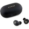 CG Mobile Guess Cuffie Bluetooth TWS + Grained Classic Logo Nero