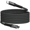 Verbatim Sync & Charge USB-C to USB-C 60 W Magnetic 120 cm - Nero