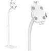 Maclean Supporto pubblicitario per tablet, montaggio a pavimento con blocco, 7,9-11, universale, MC-467W