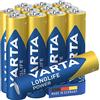 Varta 4903121482 Longlife Power (High Energy) Batteria Alcalina, Ministilo AAA LR03, Confezione da 12 Pile - Il design può variare, Confezione risparmio