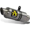 ARROW MARMITTA OMOLOGATA GP2 NICHROM DARK RACCORDO SALDATO KTM DUKE 125/390 '21 RIC.ORIGINALE