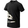 Helikon-Tex Uomo Full Body Skeleton T-Shirt Nero Taglia 3XL