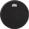 Meinl Percussion Meinl Cymbals 6 Marshmallow Drum Practice Pad per Sticking Ultra-Silenzioso (15,24cm) Rimbalzo Medio - Nero - Montabile su Asta Piatto (MMP6BK)
