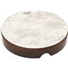 Remo World Percussion - Tamburo a cornice preaccordato - 12 x 2,5 - Scafo Acousticon, Pelle Fiberskyn 3, Finitura Noce - HD-8512-00