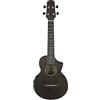 Ibanez Ukulele UEW12E in Black Ice Flat