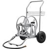 VEVOR Carrello Avvolgitubo per Tubo dell'Acqua, Carrello Avvolgitubo da Giardino per Tubi ad Alta Pressione Capacità max. 6096 cm/9144 cm,Bobina per Stoccaggio Tubi per Irrigazione, Senza Tubo