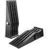 VEVOR Rampa di Carico per Auto, Altezza di Sollevamento 155 mm, Rampa per Sollevamento per Auto da Officina, Cambio Olio e Riparazione Camion, Ogni Pezzo Carico 1474 kg, Nero 2 Pezzi