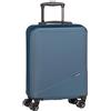 travelite 4 ruote valigia a mano piccola 34 litri, serie bagagli BALI: Trolley rigido in ABS conforme alle dimensioni del bagaglio a mano IATA, 55 cm.