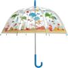 Esschert Ombrello per bambini trasparente mare, Multi-colore