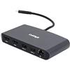 CalDigit Mini dock CalDigit Thunderbolt 3 (HDMI 2.0) - Portatile, alimentato tramite bus, 40 GB, doppio 4K @ 60 Hz, USB 3.0 e 2.0, GbE LAN. Compatibile con Thunderbolt 3 Mac e PC (Dual HDMI 2.0)