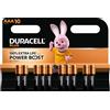 Duracell 10X Duracell AAA Plus Power Boost Fino al 100% di Durata Extra (1 Blister Da 10 Batterie) 10 Pile Mini Stilo (LR03/MN2400)