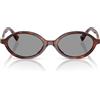 Miu Miu Occhiali da Sole MU04ZS 21C40O Marrone/Grigio Donna 50/18/140