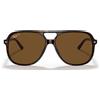 Ray-Ban Occhiali da Sole RB2198 902/57 Bill Marrone/Marrone Unisex Polarizzati 60/14/145