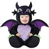 FIESTAS GUIRCA Costume da Drago Nero con Ali per Bebè Bambino - Costume Halloween da Bebè 18-24 Mesi