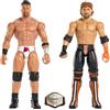 Mattel WWE Main Event - LA Knight vs Logan Paul Series 24, set Showdown da collezione con 2 personaggi snodati e accessori del ring e tecnologia TrueFX inclusi, 6+ anni, JHJ55