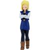 Banpresto Action Figure Android 18 Dragon Ball Z, Solid Edge Works 17 cm, Multicolore BP89639P