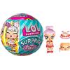 L.O.L. Surprise! Surprise Swap Tots - 1 bambola da collezione, della serie di 9, con espressione extra e 2 look in uno - Sorprese d'acqua - Età 3+ anni