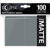 Ultra Pro - Eclipse Standard Matte Maniche 100 Pack - Grigio Fumo