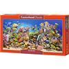 Castorland CSC400089 Hobby Panoramic Underwater Life Jigsaw Puzzle, 4000 Pezzi Set, Multicolore, C-400089-2