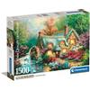 Clementoni Puzzle Collection - Country Retreat - 1500 Pezzi - Puzzle Adulti, Poster Incluso, Divertimento Per Adulti, Made In Italy, 31711