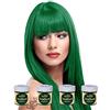 La Riche 4 X La Riche Directions Semi-Permanent Hair Color 88ml Tubs - Apple Green