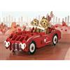 CUT POPUP.COM CUTPOPUP Un sacco di Amore - 3D Biglietto Anniversario, Biglietto Auguri Matrimonio per Marito, Moglie, Lei, Lui, Coppia, Biglietto San Valentino (Love Car) LO176IT