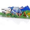 CUT POPUP.COM CUTPOPUP Campeggio - Biglietto Auguri Compleanno, Biglietto Compleanno, Biglietto Festa del Papà 3D, Biglietto Papà Per Uomini, Ragazzo, Marito, Lui (Camping) US8-SD199IT