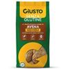 FARMAFOOD Srl GIUSTO SENZA GLUTINE BISCOTTI AVENA & NOCCIOLE 200 G VEGAN, SENZA UOVA E NATURALMENTE SENZA LATTOSIO
