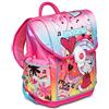 Mitama Zainetto, Rosa, Doppio Scomparto, Impermeabile, Tasche multifunzione, Per bambine, Scuola e asilo, Tempo libero