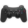 Freaks And Geeks FREAKS PS3 Gamepad Nero Bluetooth V2 + Cavo di ricarica 1mt