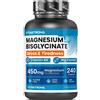 Vitastrong Magnesio Bisglicinato, Capsule per Energia, Muscoli e Meno