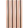 Briartw 4 rotoli di carta stagnola a caldo color oro rosa per lavori artigianali, pellicola attivata dal calore per sistema di laminazione a caldo Glimmer, penna a caldo, 15,2 x 9,25 m, fogli di