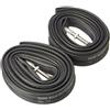 Schwalbe Sv15, Tubo Interno Unisex-Adult, Nero, 700c x 18-28 (40mm Presta Valve)