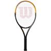 Wilson Racchetta Da Tennis Burn Spin Jr 25, Design Leggero Con Effetto Migliorato, Struttura Resistente, Finitura Brillante, Colore: Nero/Arancione, Misura: 25