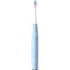 Oclean Spazzolino elettrico sonico per bambini, setole morbide adatte ai bambini, spazzolatura ultra silenziosa, timer integrato da 2 minuti, impermeabile IPX7, per bambini dai 5 anni in su (blu)