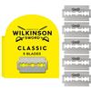 Wilkinson Sword Wilkinson 7000112E - Lame da rasoio, doppio filo, 5 pezzi