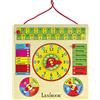 Lexibook Bio Toys Il Mio Primo Calendario, Calendario in Legno, attività di apprendimento, EDU365NL