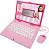 Lexibook, Barbie, Computer Educativo bilingue portoghês/inglês, Brinquedo para crianças Com 124 attività e jogos di linguagem, Scritta, Matematica, logica, Musica, Rosa, JC598BBi4