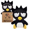 Joy Toy Sanrio Bad Badtz Maru in peluche ecologico 25 cm in mini shopper di carta