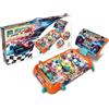 Teorema Giocattoli Flipper Car Race, Flipper Elettronico da Tavolo per Bambini con Segnapunti Digitale, Luci e Suoni da Sala Giochi, Gioco di Abilità Portatile