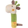 FEHN 059120 - Giocattolo a forma di giraffa per sonaglio, sonaglio, sensazione, gioco con morbido peluche di peluche, un compagno fedele per neonati e bambini a partire da 0 mesi